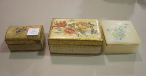 Florentine Box, Florentine Box, and Marble Box box 3