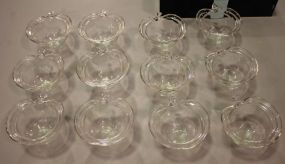 Set of 12 Glass Fruit Cups