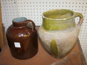Redwing Stoneware Jug and Pottery Jar Jug 8