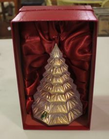 Waterford Crystal Christmas Tree In Original Box