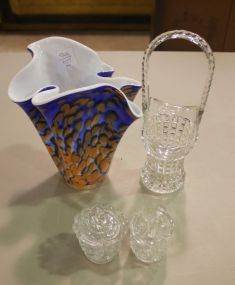 Fluted Glass Vase 8