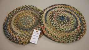 Two Small Hook Chair Pads 14