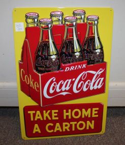 Reproduction Coca-Cola Tin Sign 11
