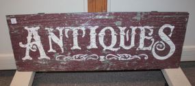 Reproduction Wood Antique Sign 34