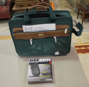Port Defco Notebook Computer Security System and Accessories (still in box) and carryall