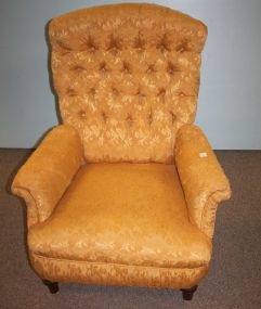 Upholstered Victorian Parlor Chair 30