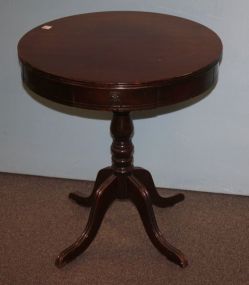 Vintage Round Duncan Phyfe Style Table 23