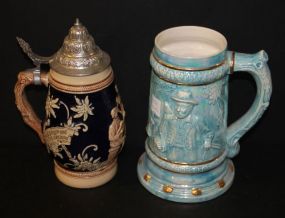 German Stein and Modern Ceramic Stein