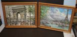 Two Oil Paintings of French Scenes 15