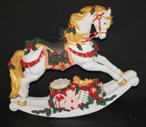 Resin Painted Rocking Horse 14