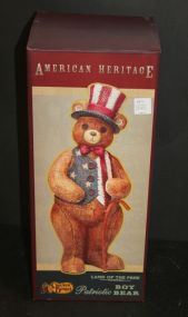 American Heritage Box Patriotic Bear 18
