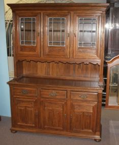 Contemporary Two Part Hutch 56