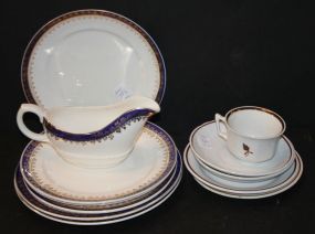 Alfred Meakin Plates, Gravy Beat, Adams Cup and Four Saucers