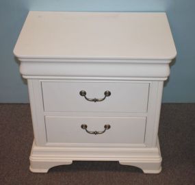 Haverty's Painted Bedside Table 24