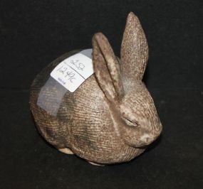 Signed Peter's Pottery Rabbit