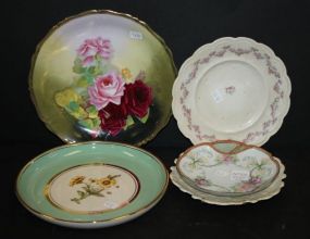 Four Hand Painted Plates 5
