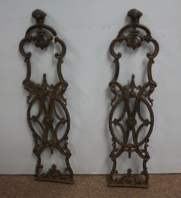 Two Decorative Iron Pieces 8