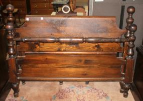 Cannonball Bed, Bennington Vermont Pine Double Size 43