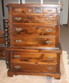 Eight Drawer Pine Chest of Drawers 38
