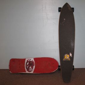 Two Vintage Skate Boards