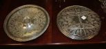 Group of Silverplate Trays and Trivet