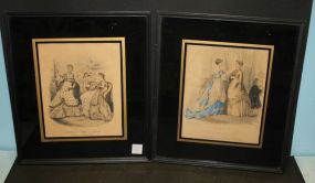 Two Fashion Godey Prints 13