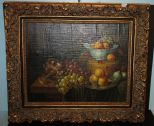 Contemporary Oil Painting of Fruit, Signed has COA, 26