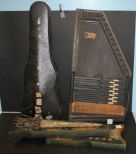 Small Violin Case, Marvolin, and Autoharp