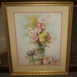 Large Beautiful Print of Flowers