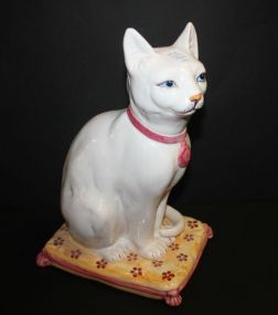 Ceramic Painted Cat 14