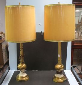 Pair of Metal Lamps 37