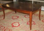 Unusual Shape Dining Table With French style legs; 68