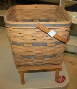 Longaberger Basket 86 on stand; 12