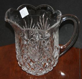 Lead Crystal Pitcher 8