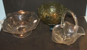 Glass Basket, Footed Fruit Bowl, and Fruit Bowl basket 10