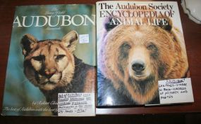 Two Audubon Books The Living World of Audubon Mammals and The Audubon Society Encyclopedia of Animal Life