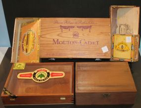 Various Size Cigar Boxes