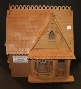 Plywood Storybook Doll House 17
