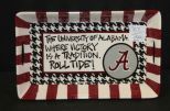 Alabama Houndstooth Tray 8 1/2