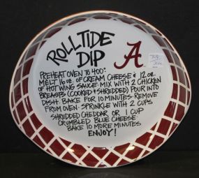 Alabama Roll Tide Dip Bowl 11