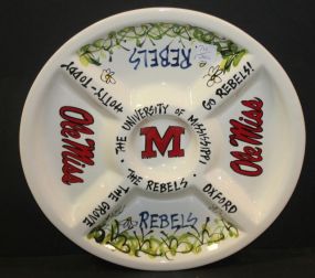 Ole Miss Veggie Tray 14 1/2