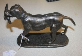 Reproduction Cast Iron Bird Dog Statue 9