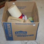 Box Lot of Vintage Tupperware, Salt/Pepper, and Condiment Containers