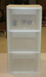 Three Drawer Plastic Container 12