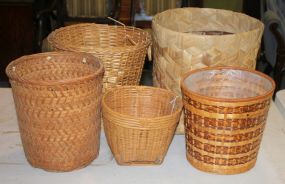 Group of Various Size Baskets