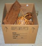 Box Lot of Baskets