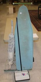Ironing Board, Duster, and Hand Vac
