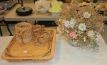 Baskets and Flower Arrangement