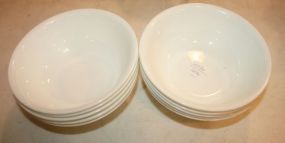 Set of Ten Corelle Cereal Bowls