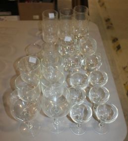 Large Group of Various Glasses